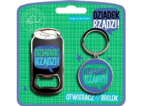PAN DRAGON key ring Key ring + opener set Grandpa rules