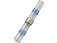 TRU COMPONENTS 736437 Crimpkonnektor Med krympeslange 1 mm² 2.50 mm² Helisoleret Blå 20 stk