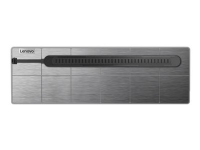 Lenovo Go USB-C Wireless Charging Kit - Trådløs ladepute - 20 V - 65 watt - sølvblank - for 500e Chromebook Gen 3 ThinkPad X1 Carbon Gen 10 X1 Yoga Gen 7 X13 Gen 1
