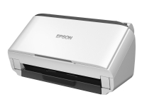 Epson WorkForce DS-410 - Dokumentskanner - Contact Image Sensor (CIS) - Dupleks - A4 - 600 dpi x 600 dpi - inntil 26 spm (mono) / inntil 26 spm (farge) - ADF (50 ark) - inntil 3000 skann pr. dag - USB 2.0