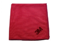 3M 7100087657, Mikrofiber, Rød, Maskin Vask, 95 °C, 360 mm, 360 mm