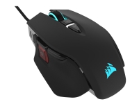 CORSAIR Gaming M65 RGB ELITE - Mus - optisk - 8 knapper - kablet - USB - svart