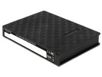 Delock HDD Protection Box - Beskyttelsesboks for harddisk - kapasitet: 1 harddiskstasjon (2,5) - svart