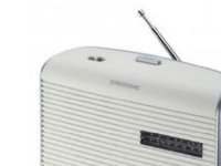 Grundig Music 60 - Personlig radio - 0.5 watt - hvit, sølv
