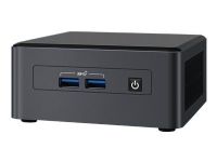 Intel Next Unit of Computing Kit 11 Pro Kit - NUC11TNHi5 - Barebone - mini-PC - 1 x Core i5 1135G7 / 2.4 GHz - RAM 0 GB - Iris Xe Graphics - GigE, 2.5 GigE - WLAN: 802.11a/b/g/n/ac/ax, Bluetooth 5.1
