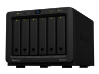 Synology Disk Station DS620slim - NAS-server - 6 brønner - SATA 6Gb/s - RAID 0, 1, 5, 6, 10, JBOD - RAM 2 GB - Gigabit Ethernet - iSCSI støtte