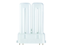 OSRAM DULUX F - Ikke-integrert kompakt fluorescerende lyspære - form: T16 - 2G10 - 24 W - klasse G - kjølilg hvitt lys - 4000 K