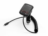 Technaxx FMT700 FM-transmitter med ladefunktion til iPhone, Kugleled