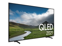 Samsung QE50Q60AAU - 50 Diagonalklasse Q60A Series LED-bakgrunnsbelyst LCD TV - QLED - Smart TV - Tizen OS - 4K UHD (2160p) 3840 x 2160 - HDR - Quantum Dot, Dual LED - svart