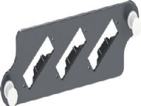Actassi 19'' Rack patchpanel fiber QuickFix tilbehør montageplade for 3 x sc duplex