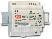 MEAN WELL DR-60-12, Innendørs, 47/63 Hz, 54 W, 12 V, 4 A, 82%