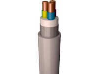 Installationskabel halogenfri, armeret 3G1,5 mm² HIKAJ grå 300/500V ring, kabeldiameter 9,6 mm - (100 meter)