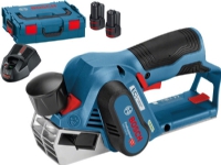 Bosch Professional GHO 12V-20 Akku-Hobel inkl. ekstra batteri, Kuffert Høvlbredde: 56 mm 12 V 3 Ah Samlet forsinkelse (maks.): 17 mm