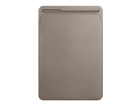 Apple - Beskyttelsesmuffe for nettbrett - lær - musegrått - 10.5 - for 10.5-inch iPad Pro