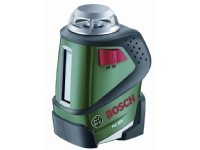 Bosch Home and Garden UniversalLevel 360 Set TT150 Krydslinjelaser inkl. stativ , inkl. taske , Selvnivellerende Rækkevidde (max.): 12 m