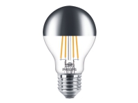 Philips Deco - LED-filamentlyspære - form: A60 - E27 - 7.2 W (ekvivalent 50 W) - klasse A+ - varmt hvitt lys - 2700 K - kronespeil