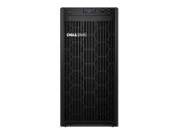 Dell EMC PowerEdge T150 - Server - MT - 1-veis - 1 x Xeon E-2334 / 3.4 GHz - RAM 16 GB - HDD 2 TB - Matrox G200 - GigE - uten OS - monitor: ingen - svart - BTP - med 3 Years Basic Onsite
