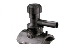 Anb.bøjle 110x63mm PN16 - med indb. bor. Roterbar 360°. PE100-SDR11 Elgef Plus