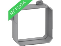 LAURITZ KNUDSEN Pudsudligningsring for nye FUGA indmurings- og indstøbningsdåser 1 modul.