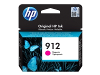 HP 912 - 2.93 ml - magenta - original - blekkpatron - for Officejet 80XX Officejet Pro 80XX