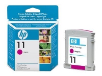 HP 11 - 28 ml - magenta - original - blekkpatron - for Business Inkjet 1000, 1100, 1200, 2300, 2800 DesignJet 11X, 70 Officejet Pro K850