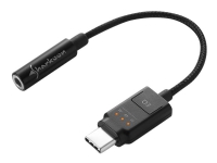 Sharkoon Mobile DAC - USB DAC - 24-bit - 96 kHz - 100 dB SNR - stereo - USB-C