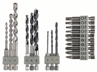 Bosch Accessories 2609256989 med 19 dele Universal-borsortiment