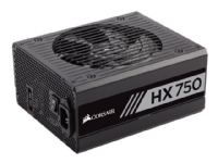 CORSAIR HX Series HX750 - Strømforsyning (intern) - ATX12V 2.4/ EPS12V 2.92 - 80 PLUS Platinum - AC 100-240 V - 750 watt - Europa