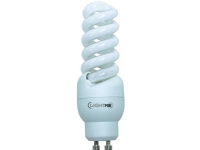 LightMe Energisparepære Energiklasse: G (A - G) GU10 101 mm 230 V 9.5 W = 51 W Varmhvid Spiralform 1 stk