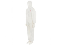 3M 4520L - Overtrekksdress - L - hvit, grønt bånd på svart - PPE Category III, Type 5/6
