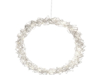 Konstsmide 1789-303 Krans Varmhvid LED (RGB) Sølv Energiklasse: F (A - G)