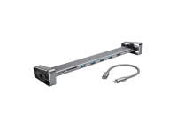 Hama 9-in-1 - Dokkingstasjon - USB-C - HDMI - GigE
