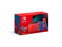 Nintendo Switch Mario Red & Blue Edition, Nintendo Switch, 768 MHz, 4000 MB, Facebook, Skype, Twitter, Blå, Rød, Digitalt