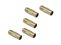 Coax-stik til F-kobling Coax-stik F-kobling