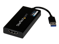 StarTech.com USB 3.0 to HDMI Adapter, 4K 30Hz Ultra HD, DisplayLink Certified, USB Type-A to HDMI Display Adapter Converter for Monitor, External Video & Graphics Card, Mac & Windows - USB to HDMI Adapter (USB32HD4K) - Adapterkabel - TAA-samsvar - US
