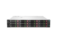 HPE D3610 - Lagerskap - 12 brønner (SATA-600 / SAS-3) - HDD 8 TB x 12 - kan monteres i rack - 2U