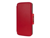 Doro Wallet - Lommebok for mobiltelefon - rød - for DORO 8080