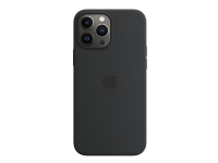 Apple - Baksidedeksel for mobiltelefon - med MagSafe - silikon - midnatt - for iPhone 13 Pro Max