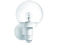 Steinel L 115 S 657413 Udendørs vægbelysning med bevægelsessensor Energisparepære, LED (RGB) E27 60 W Hvid