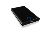 RaidSonic ICY BOX IB-273StU3 - Drevkabinett med strømindikator - 2.5 - SATA 3Gb/s - USB 3.0 - svart