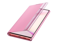 Samsung Clear View Cover EF-ZN970 - Lommebok for mobiltelefon - rosa - for Galaxy Note10, Note10 (Unlocked)
