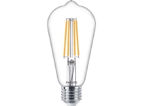 Philips Classic filament, 7,2 W, 60 W, E27, 806 lm, 15000 timer, Varm hvit