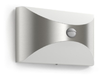 Philips myGarden 172994716, Vegglys, Rustfritt stål, Hvit, Rustfritt stål, IP44, II, Overflatebehandlet