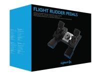 Logitech Flight Rudder Pedals - Pedaler - kablet - for PC