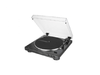 Audio-Technica AT-LP60XBT, Beltedrevet platespiller, Fullautomatisert, Svart, Aluminium, 33 1/3,45 RPM, 33 1/3,45 RPM