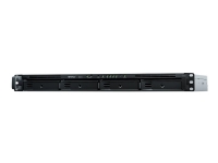 Synology RX418 Expansion Unit - Lagerskap - 4 brønner (SATA-600) - kan monteres i rack - 1U