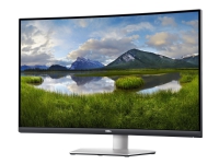 Dell S3221QS - LED-skjerm - kurvet - 32 (31.5 synlig) - 3840 x 2160 4K @ 60 Hz - VA - 300 cd/m² - 3000:1 - 4 ms - 2xHDMI, DisplayPort - høyttalere - med 3 års Advanced Exchange Basic Warranty