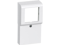 LAURITZ KNUDSEN Fuga® dæksel for panelunderlag softline 1 modul hvid.