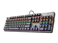 Trust GXT 865 Asta - Tastatur - bakgrunnsbelyst - USB - QWERTY - Nordisk