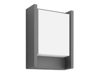 Philips myGarden Arbour - Vegglampe - LED - 6 W (ekvivalent 47 W) - varmt hvitt lys - antrasitt
